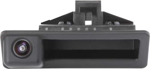 BMW handvatcamera, 110 × 40 mm, met zichtbare originele behuizing en bevestigingsclips