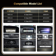 Mercedes-Benz E-Klasse W212 facelift – behuizing, aansluiting of modelcontrole