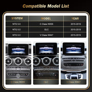 Mercedes-Benz C-Klasse W205/S205 / Mercedes-Benz GLC X253 – behuizing, aansluiting of modelcontrole
