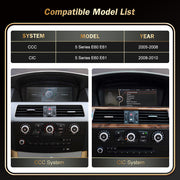 BMW 5 Serie E60/E61 – behuizing, aansluiting of modelcontrole