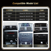 BMW 1 Serie E81/E82/E87/E88 – behuizing, aansluiting of modelcontrole