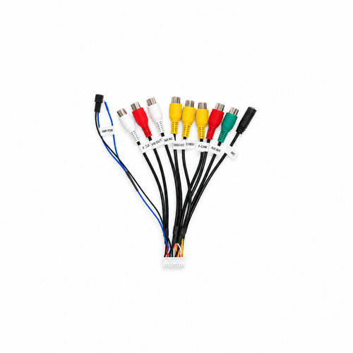 20-pins RCA-kabel voor Android-radio – studio productfoto