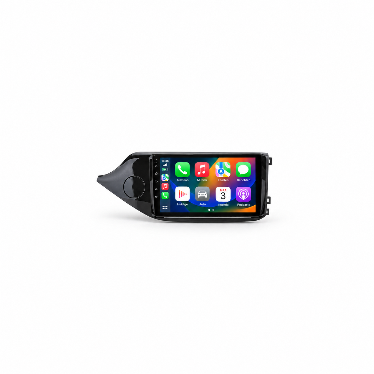 Kia Ceed II JD – studio productfoto met Nederlands CarPlay